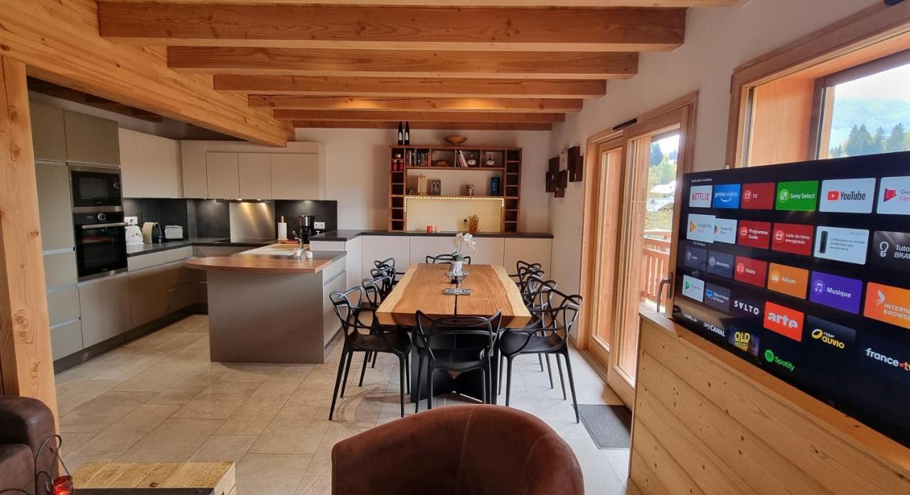 Chalet Arpitan - Les Carroz - Grand Massif Exteriér fotografie